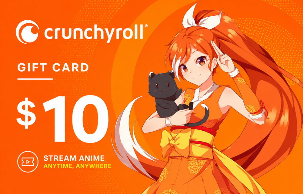 Crunchyroll 10$