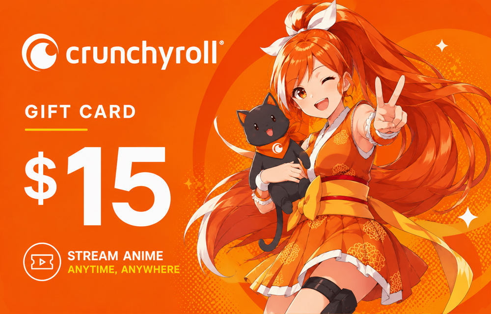 Crunchyroll 15$