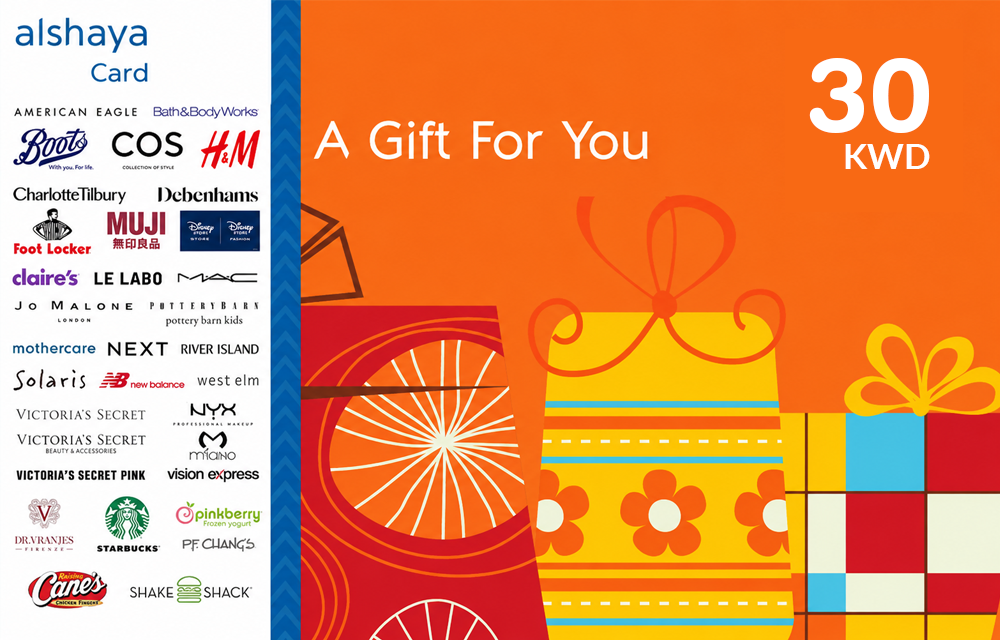 Alshaya Gift Card - 30 KD