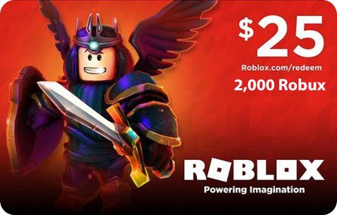 Robux - $25