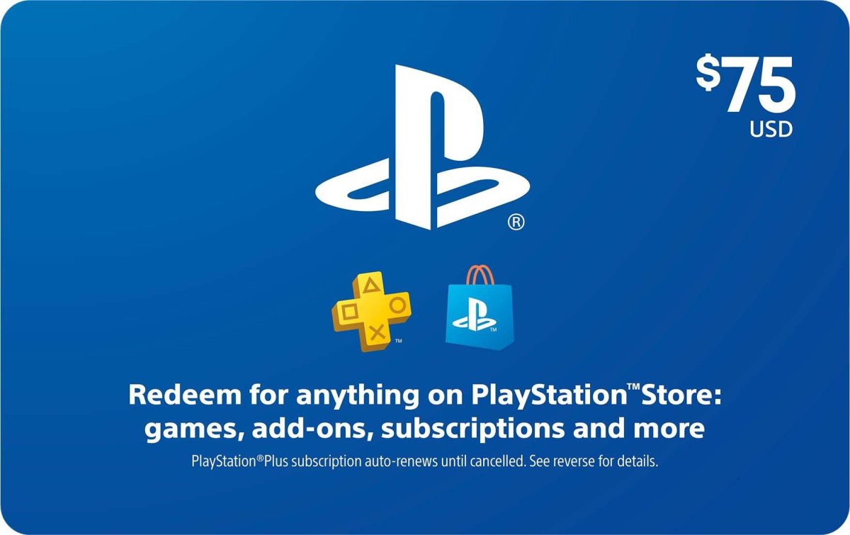 PlayStation US - $75